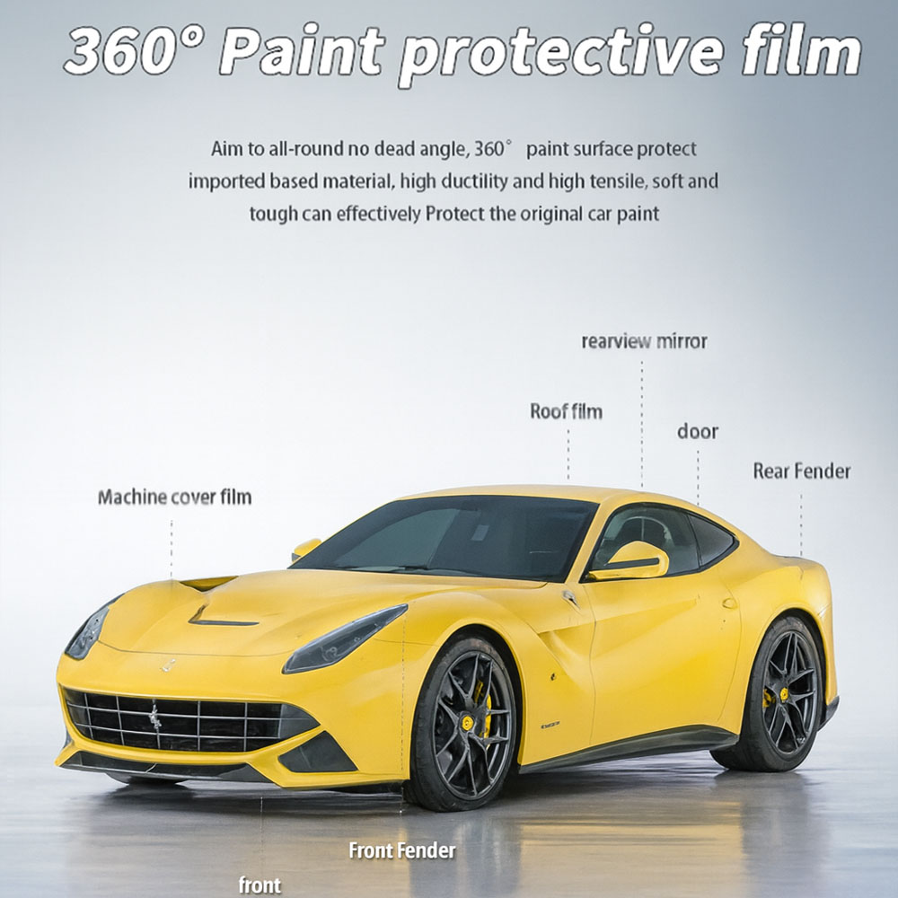 Transparent colorfuul PPF