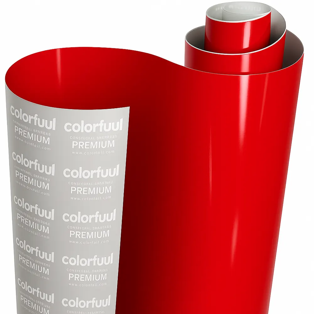 غلاف سيارة كاندي ريد ألترا لامع من الفينيل