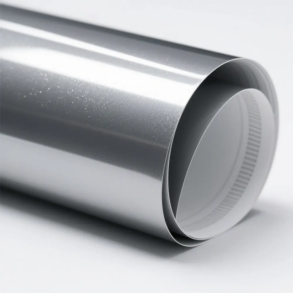 فينيل لفافة سيارة بلون الرمادي اللامع