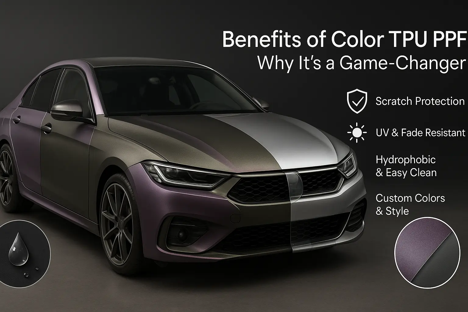 فوائد TPU الملون PPF