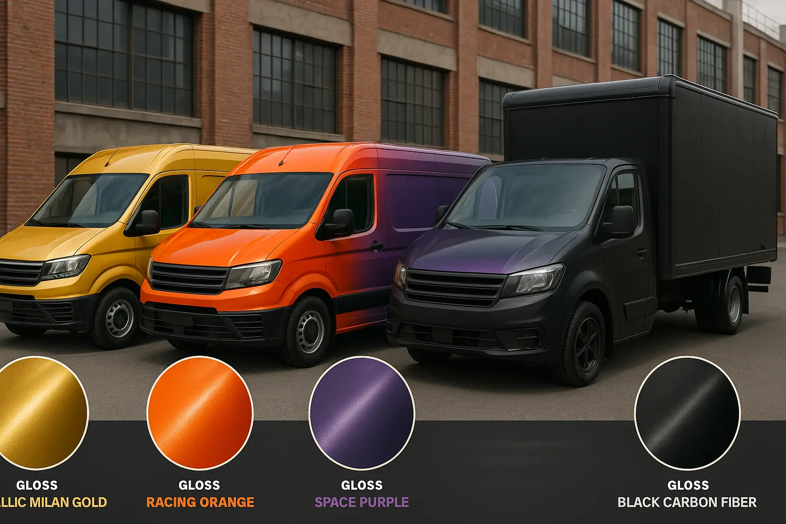 ألوان PPF للأسطول