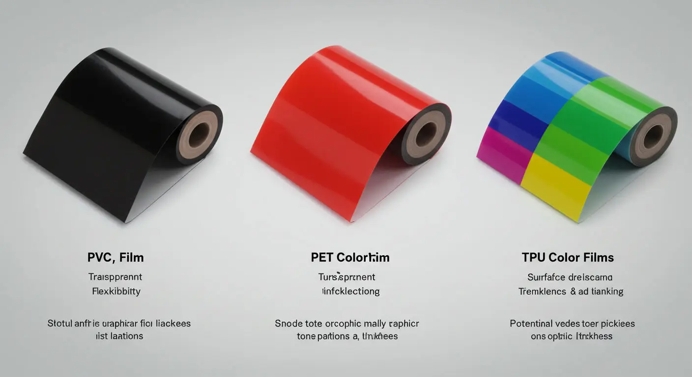 PVC PET and TPU Color Films