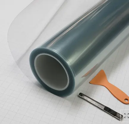 فيلم حماية من الطلاء الشفاف