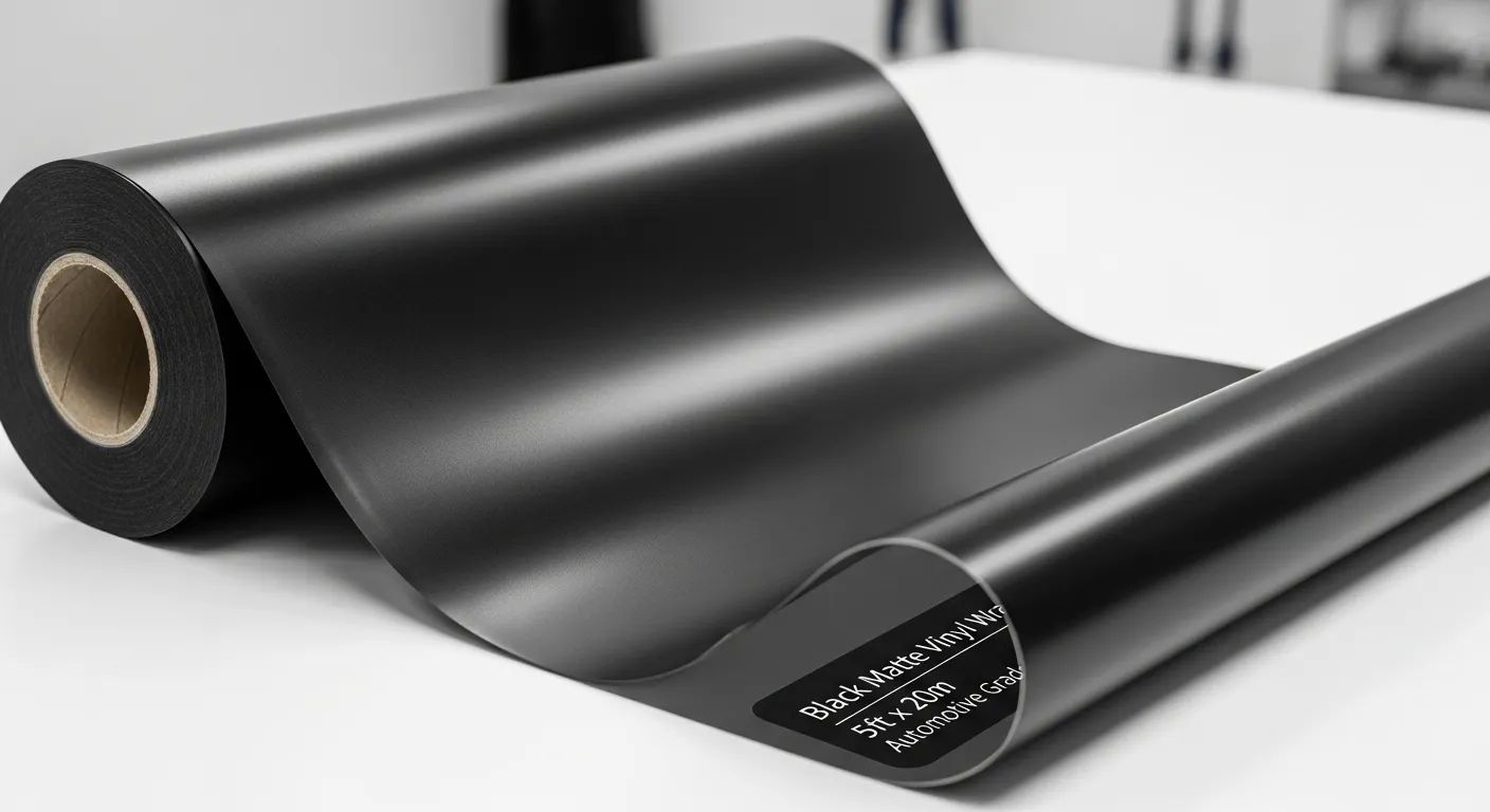 ما هو غلاف الفينيل الأسود غير اللامع